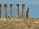 Ancient columns of the Temple of Artemis (Jordan)