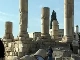 Temple of Hercules on the Citadel Mountain in Amman (Jordan)