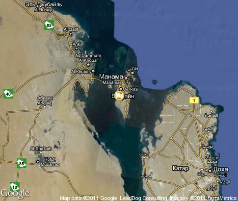 карта: Бахрейн