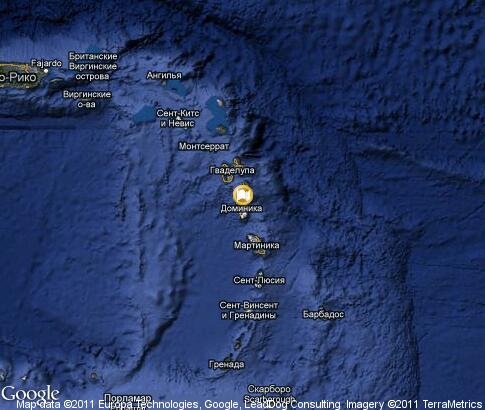карта: Доминика