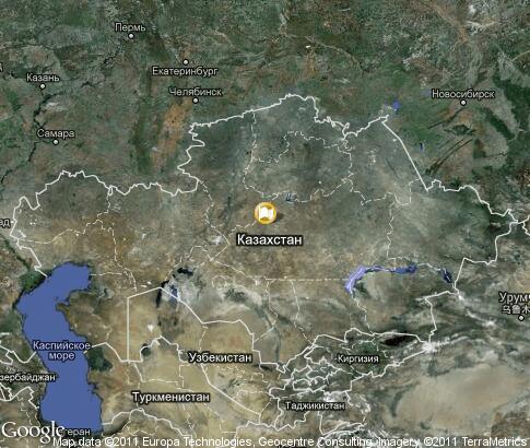 карта: Казахстан