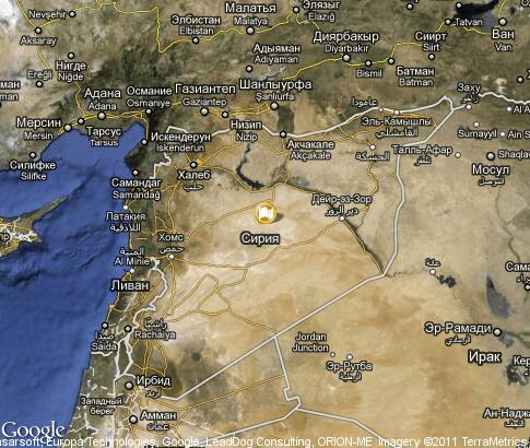 マップ: シリア