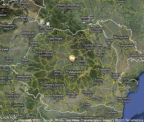 地图: 罗马尼亚